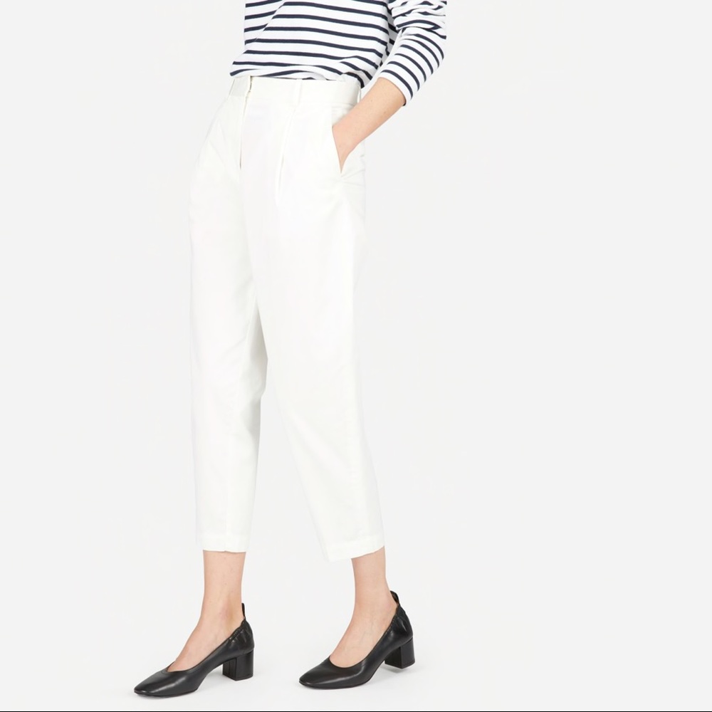 Everlane The Slouchy Chino Pants Off White
